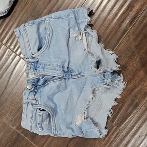 Zara jean shorts
